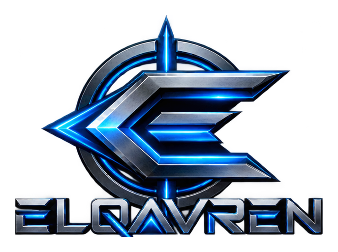 ELQAVREN chrome emblem and wordmark